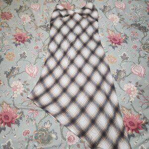 Forever 21 Plaid Flannel Asymmetrical Dress Multi Color Size Medium Has Tags